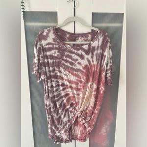 American Eagle Soft & Sexy Tie-Dye Crew Neck T-Shirt